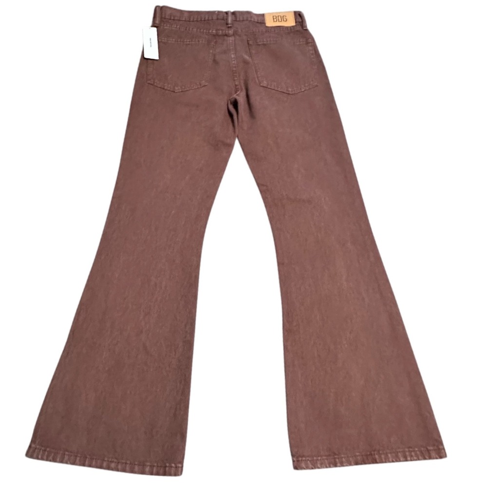 BDG Jeans Women 30 Brown NWT MSRP $69 High-Rise Flared Hipster Y2K Retro